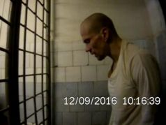 Ильдар Дадин в сегежской ИК-7, фрагмент части видео из 