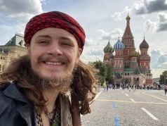 Майкл Глосс на Красной площади в Москве. Фото: личный архив / 