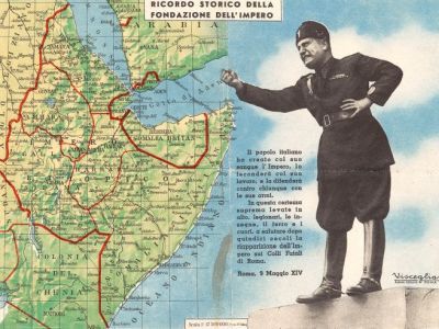 Итальянская пропагандистская карта Восточной Африки. 1937 год Итальянская пропагандистская карта Восточной Африки. 1937 год